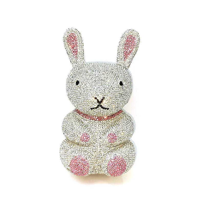 Bunny Diamond Clutch Bag