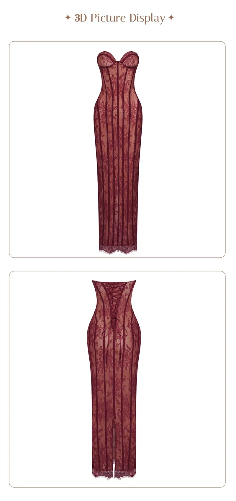 Kerry Corset Bustier Maxi Dress
