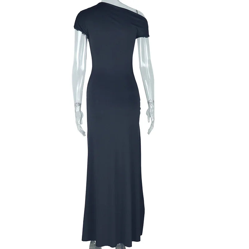 Louise Pleated Maxi Dress