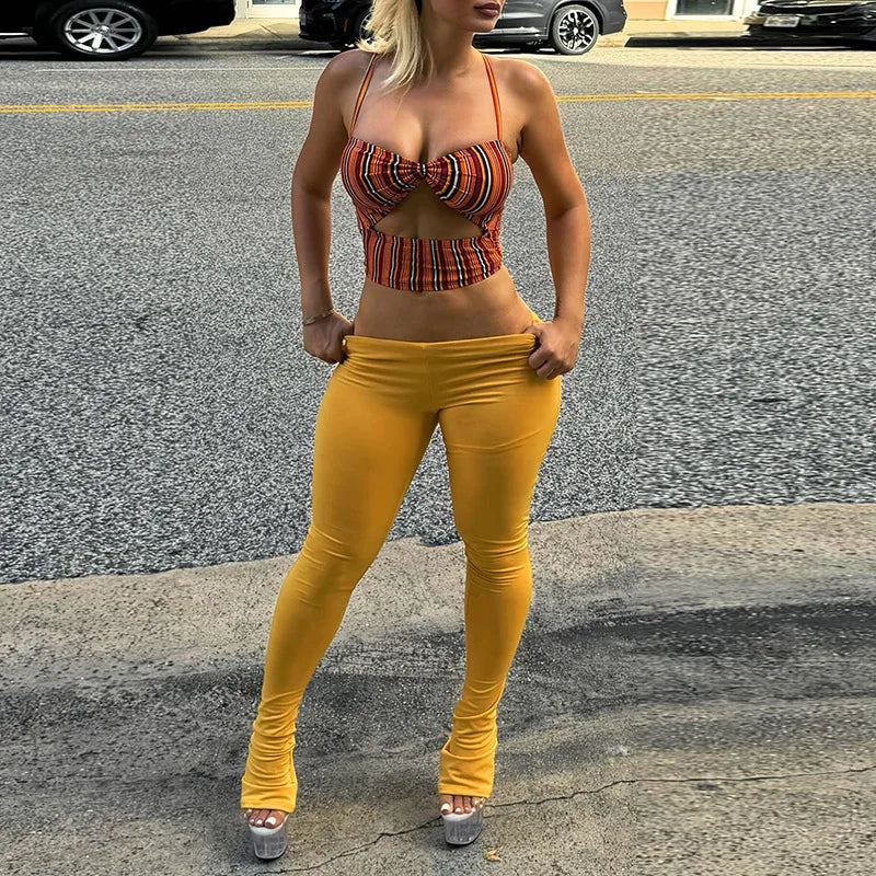 Kenia Flare Pants Set