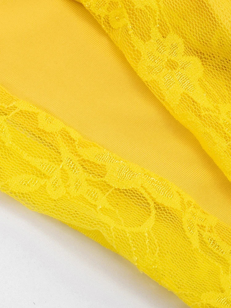 Lili Mesh Tassel Dress