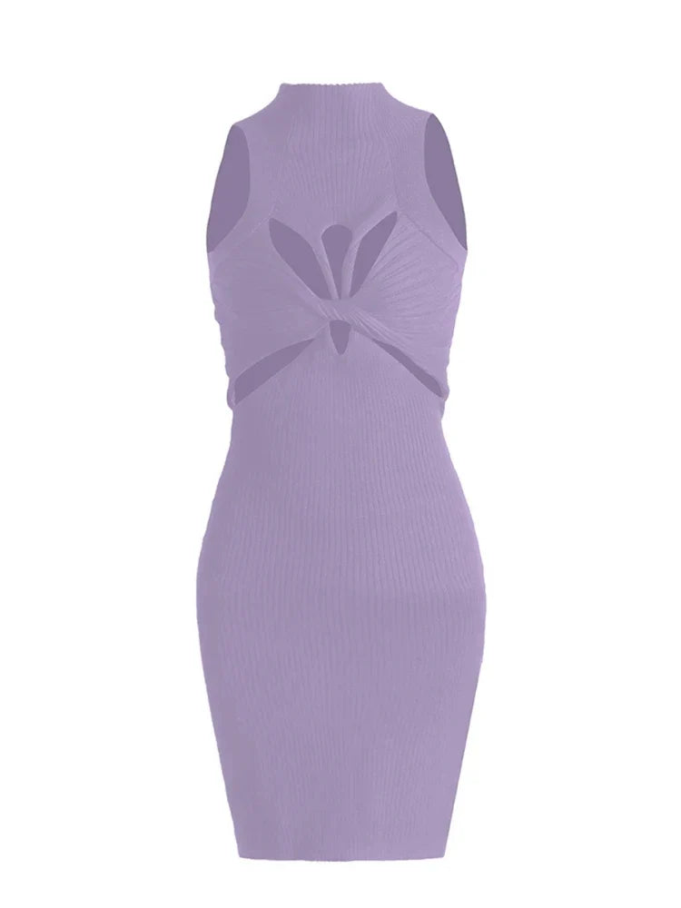 Dearra Knit Mini Dress