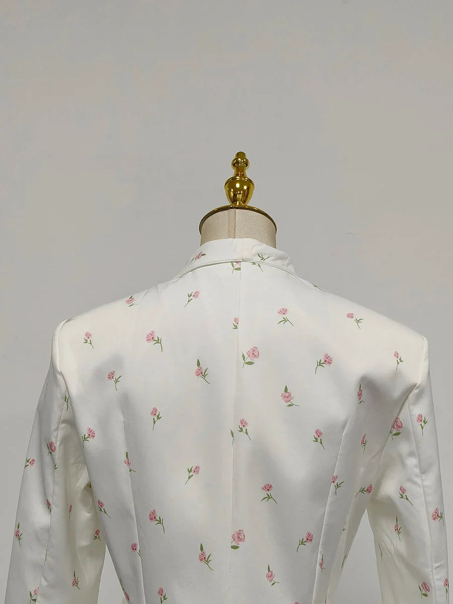 Floral Blazer Dress