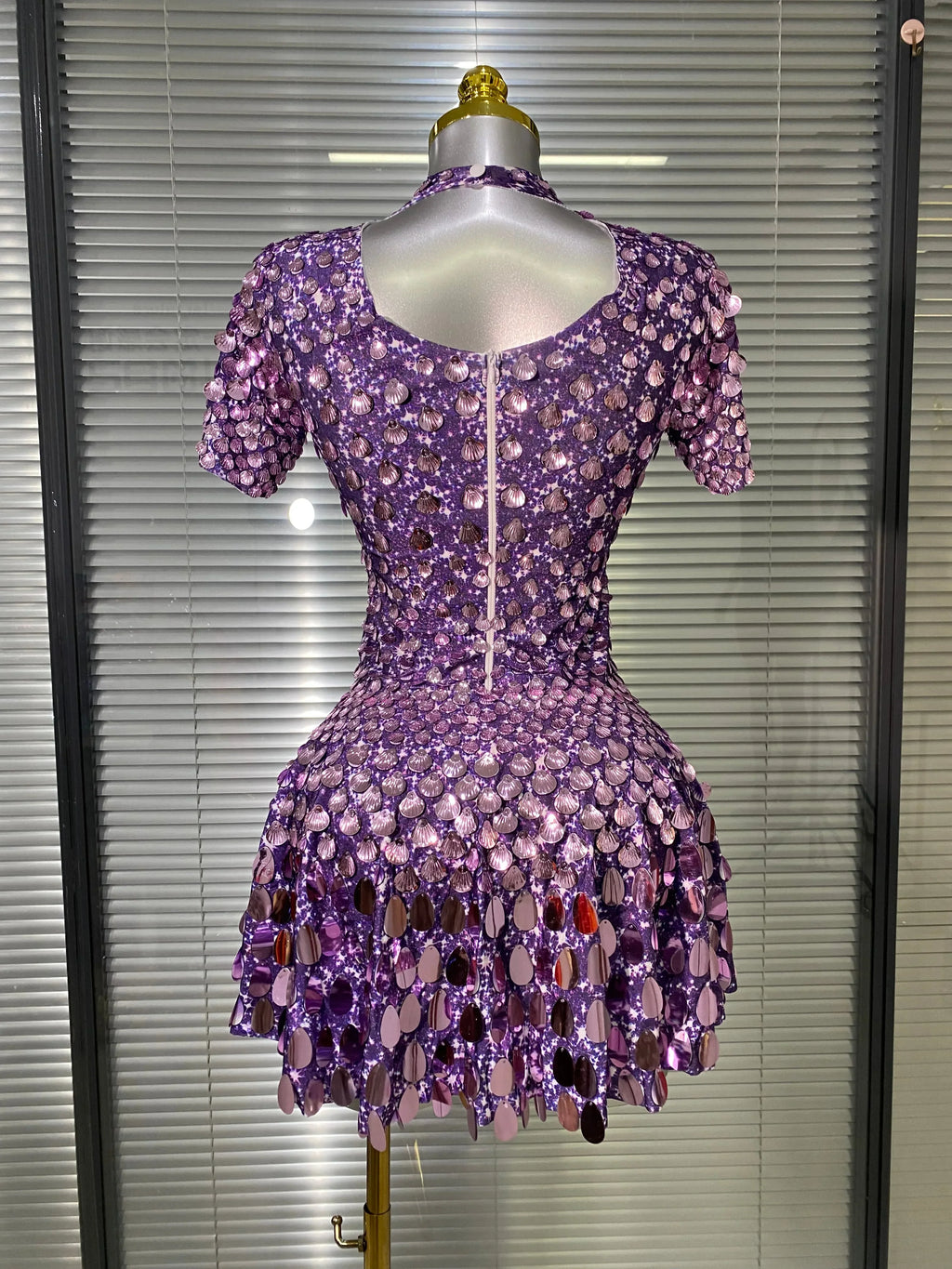 Life Of The Party Sequins Dress
