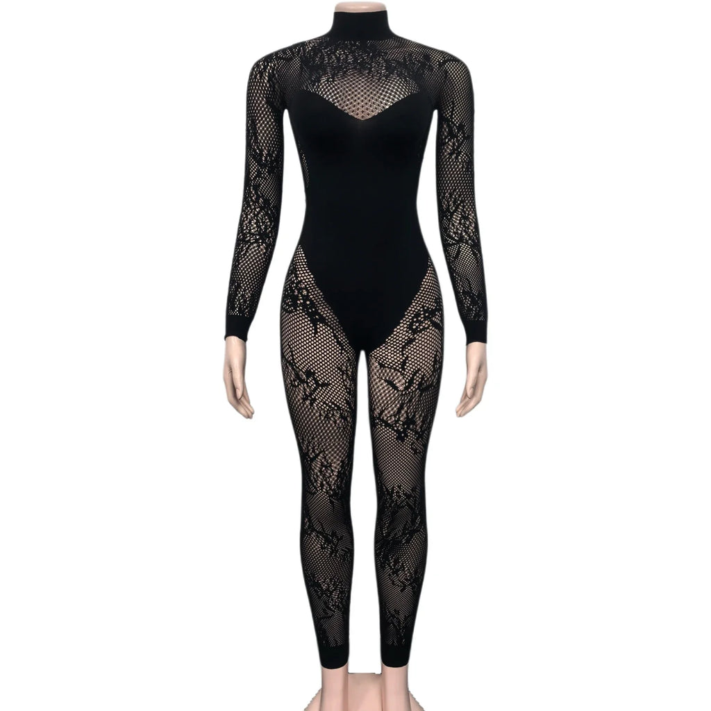 Miya Mesh Jumpsuit
