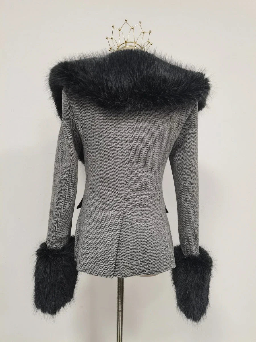 Margarete Fur Blazer