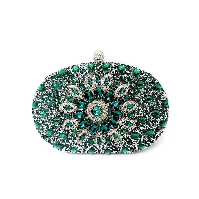 Luxury Crystal Clutch Bag