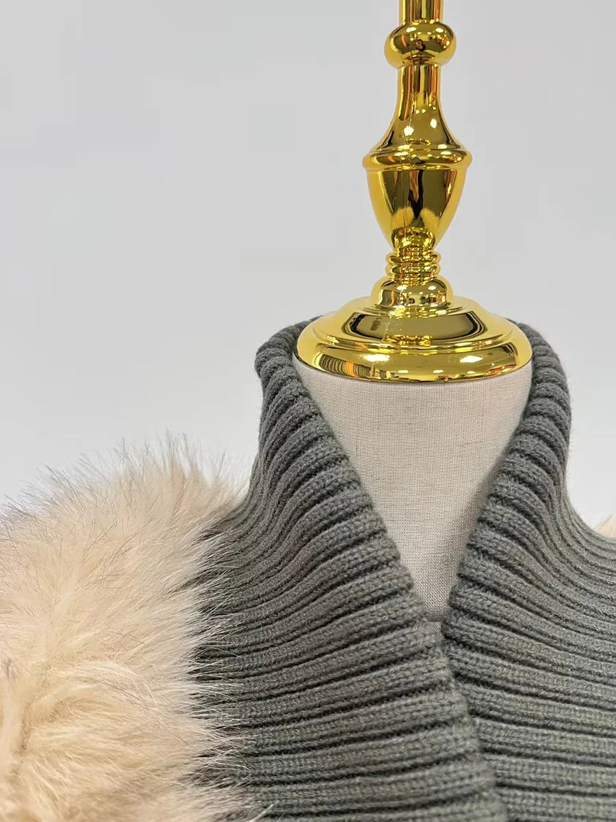 Fur Luxurious Crop Vest
