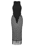 Lilithia Tassel Skirt Set