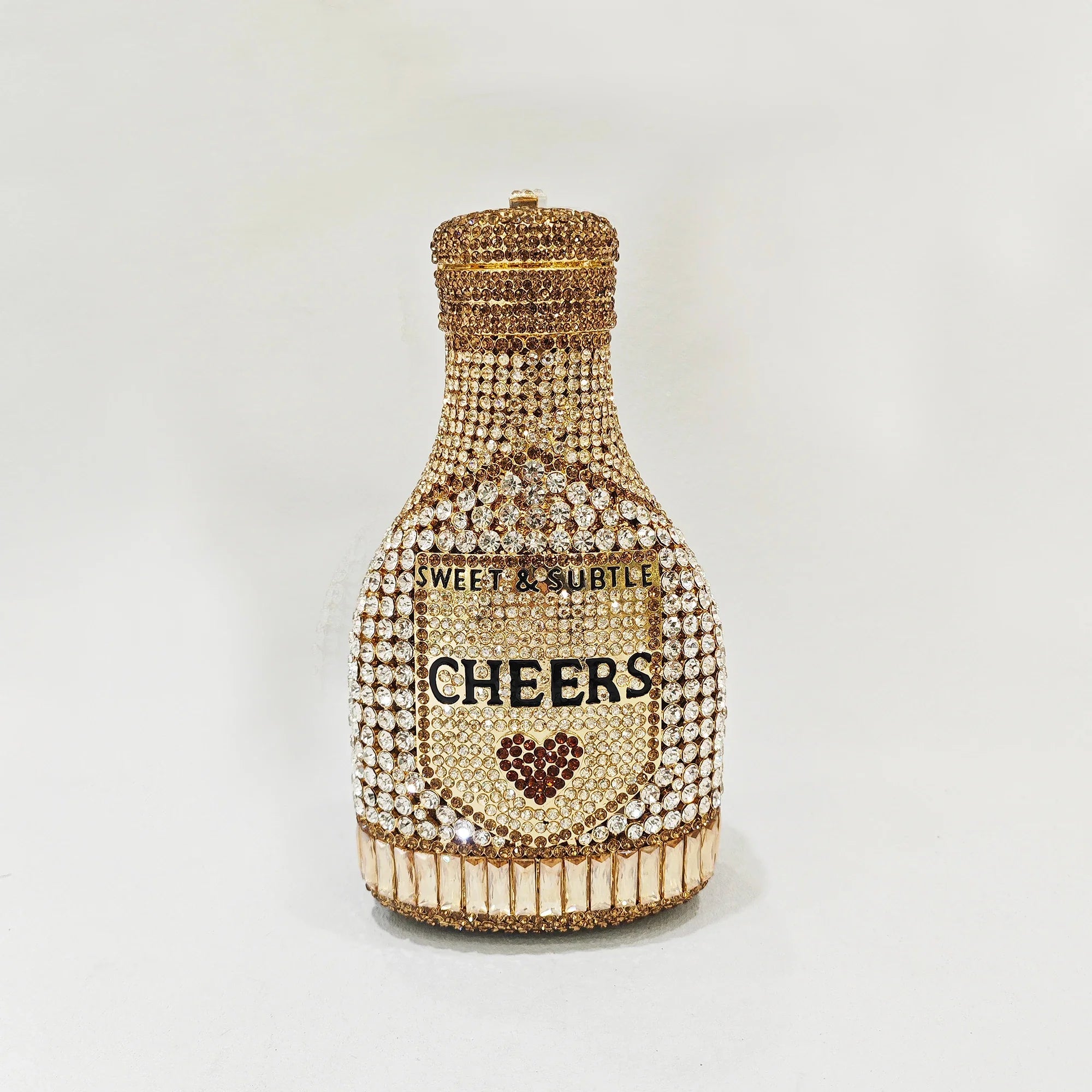 Cheers Crystal Clutch Purse
