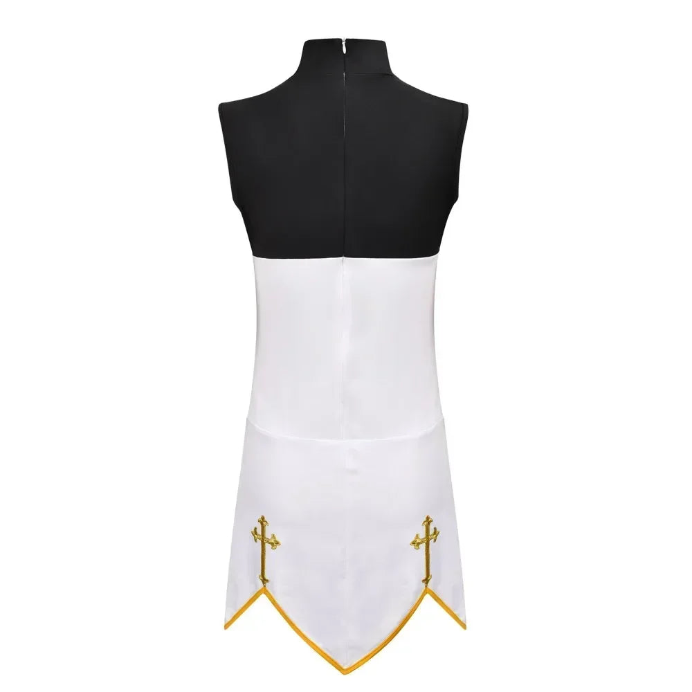 Nun Halloween Costume Fantasy Dress