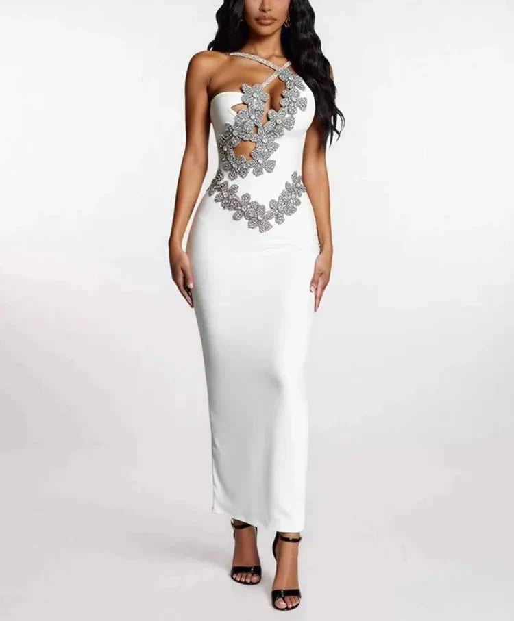 Anita Bodycon Bandage Maxi Dress