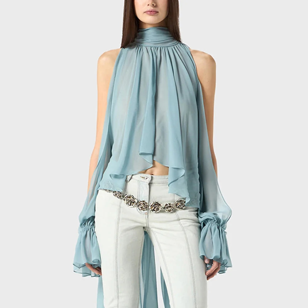 Kathryn Sheer Blouse