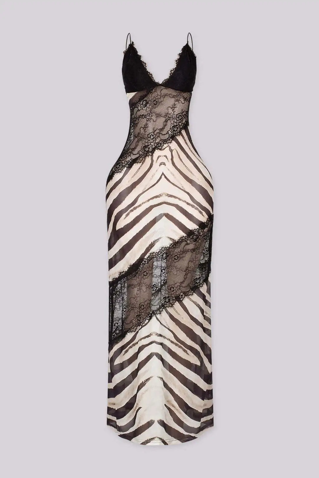 Ari Mesh Bodycon Maxi Dress
