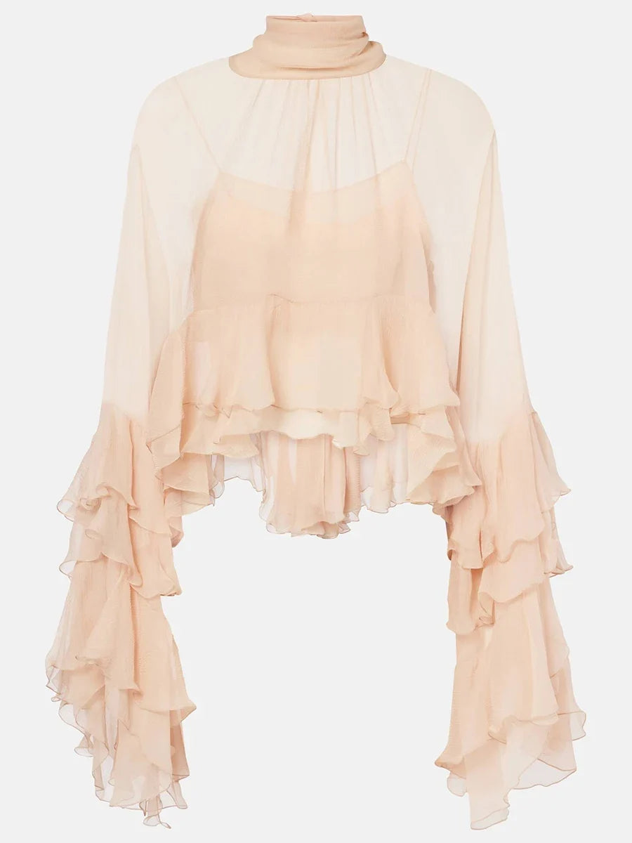 Krista Ruffles Blouse