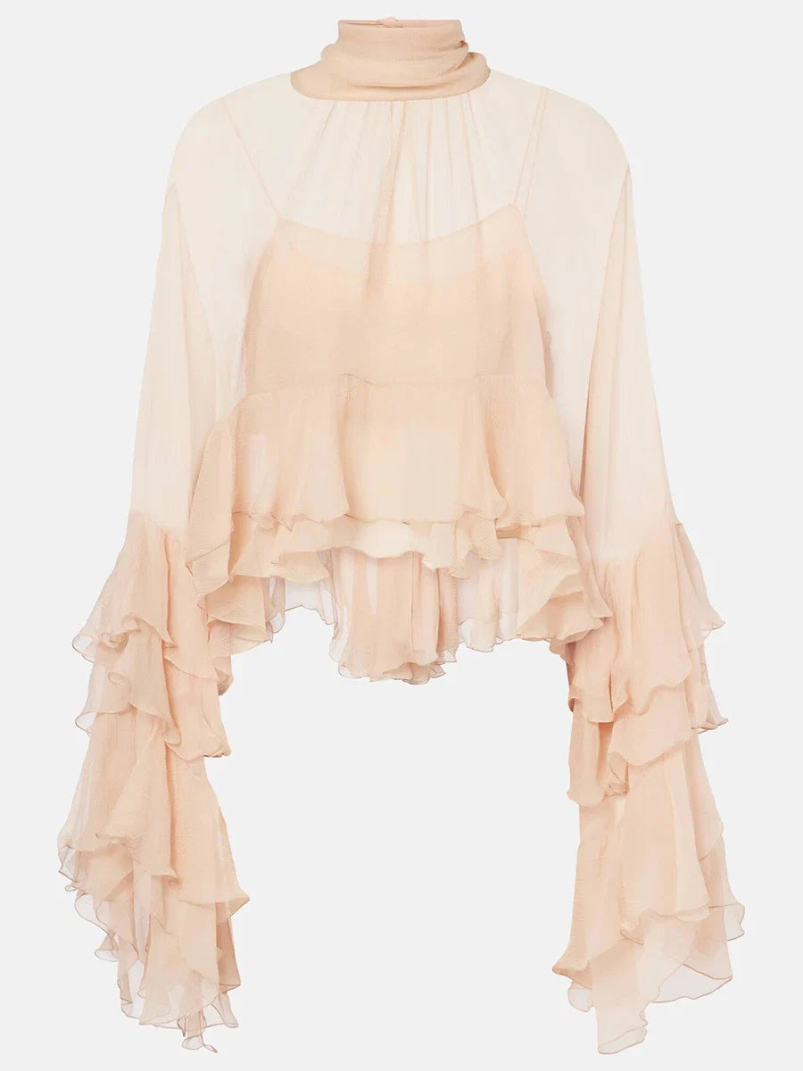 Krista Ruffles Blouse