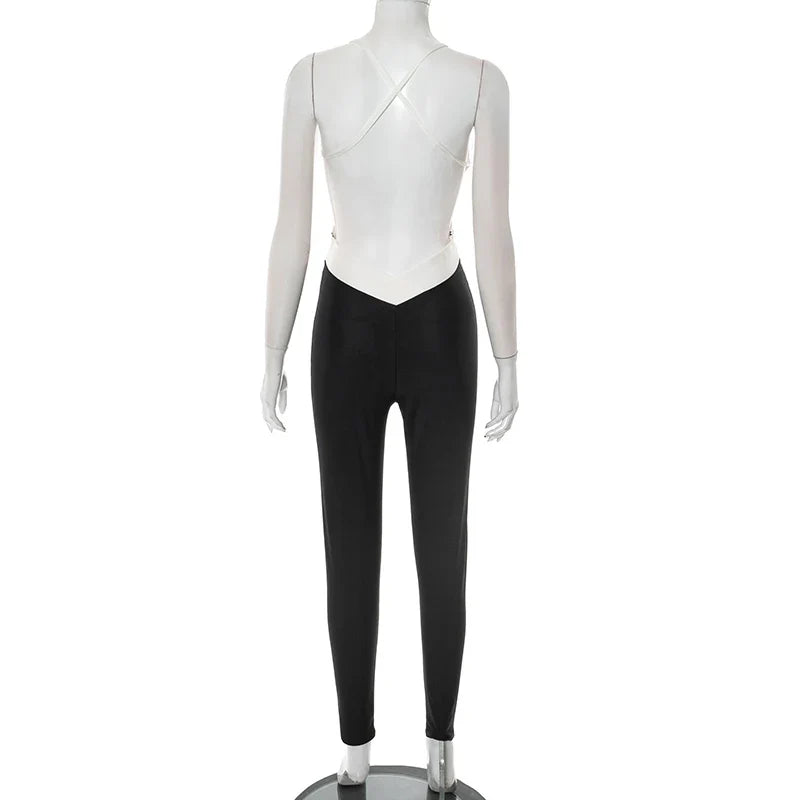 Calissa Backless Jumpsuits