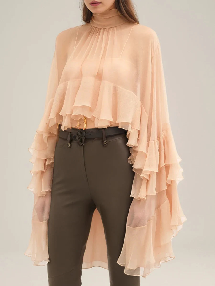 Krista Ruffles Blouse