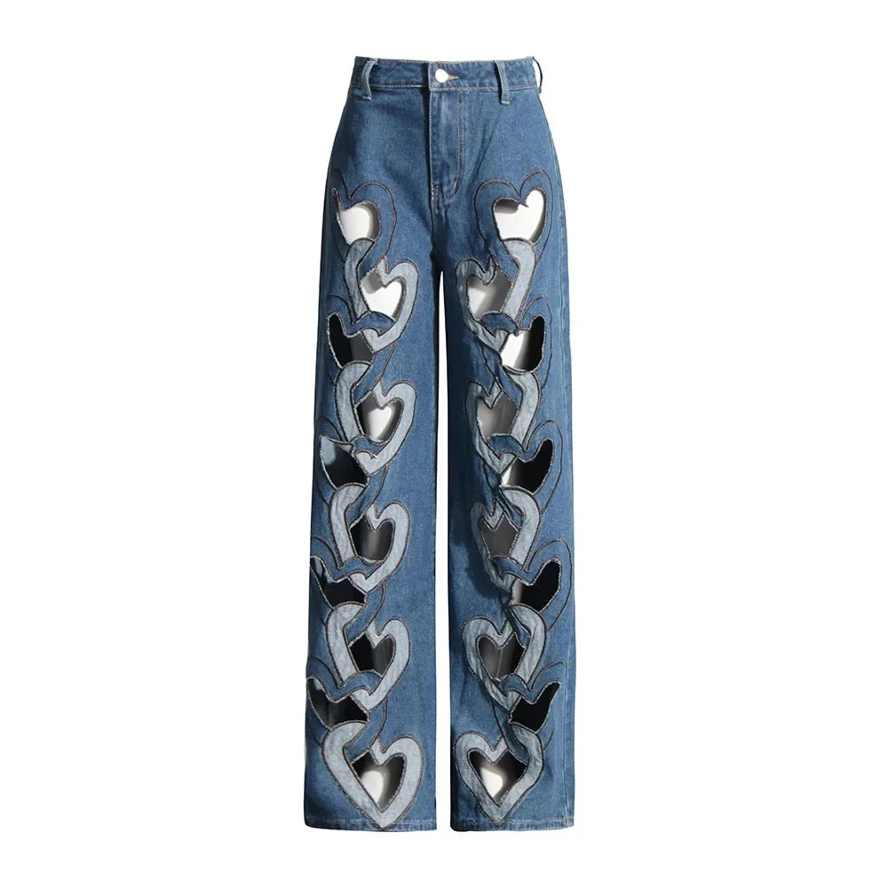 Nana High Waist Jeans Set