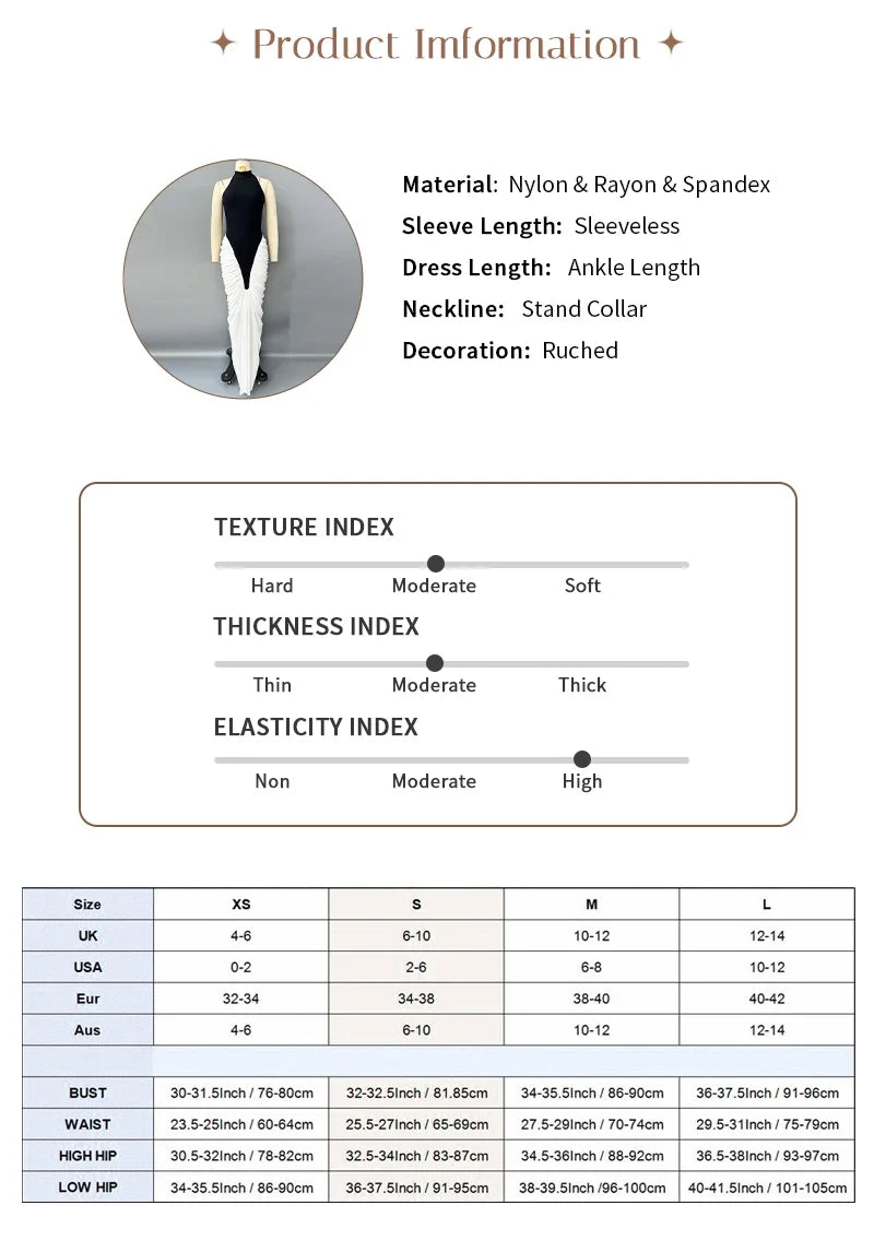 Lorie Ruched Bandage Maxi Dress