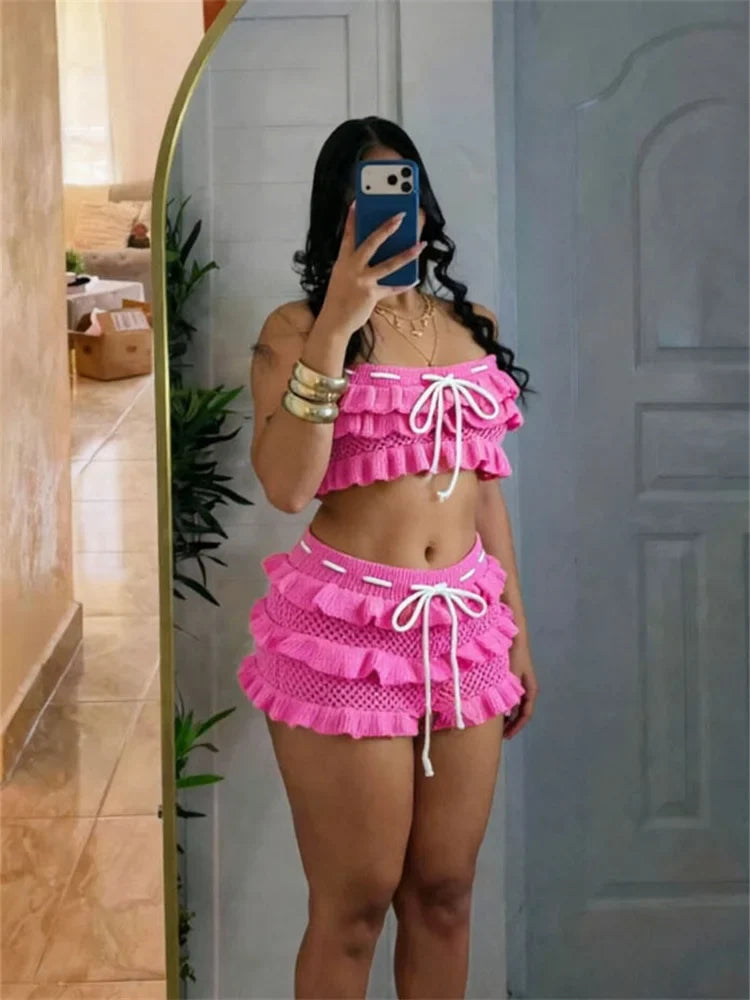 Aria Knit Short Set