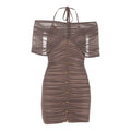 Leasha Mesh Mini Dress