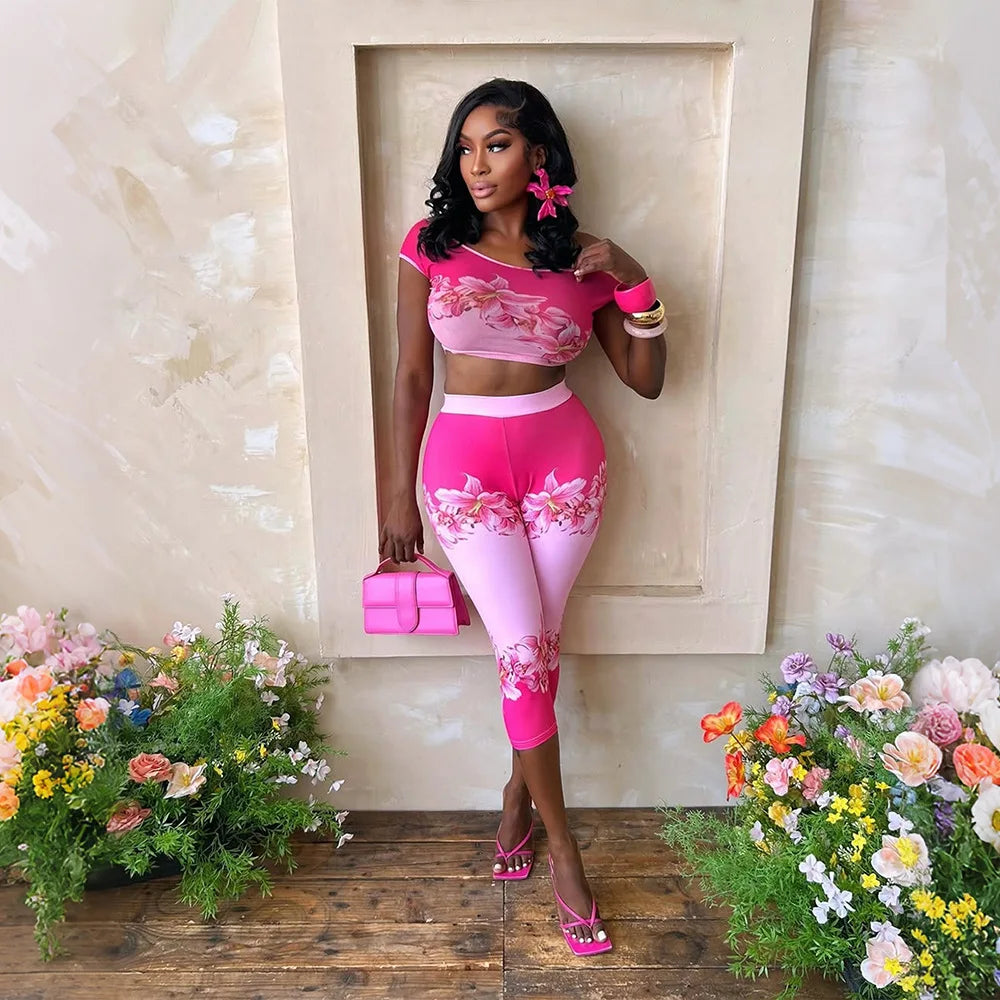 Bloom Floral Pants Set