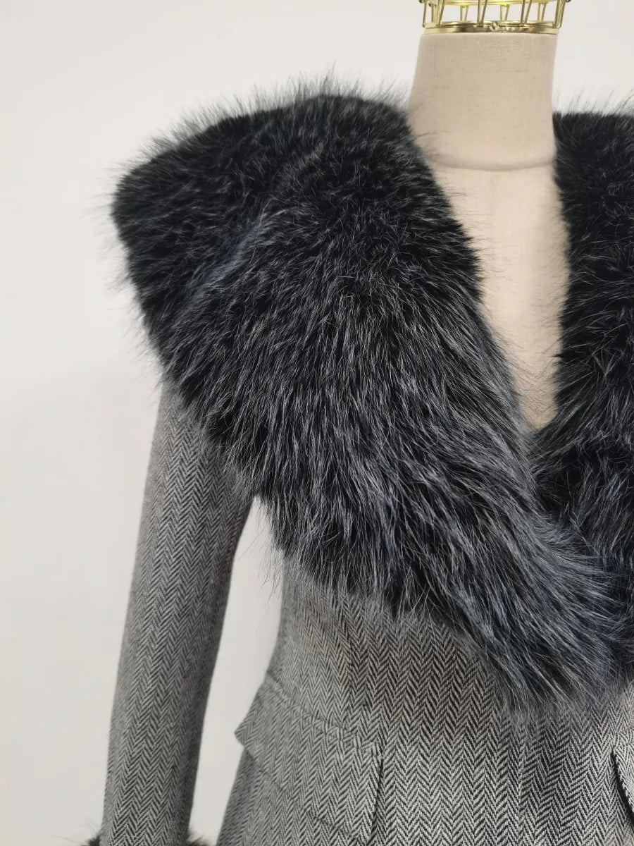 Margarete Fur Blazer
