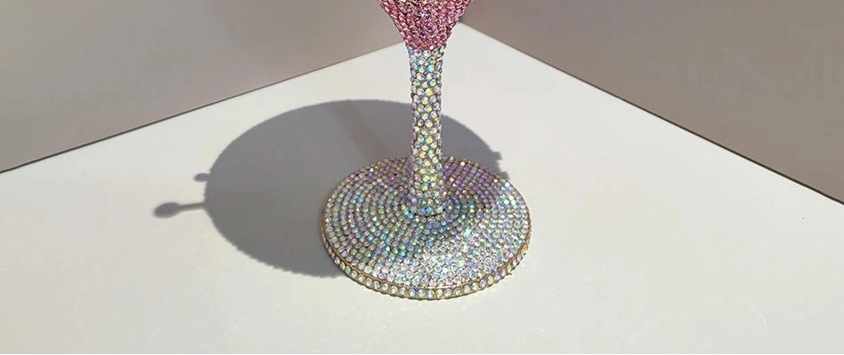 Goblet Diamond Clutch Bag
