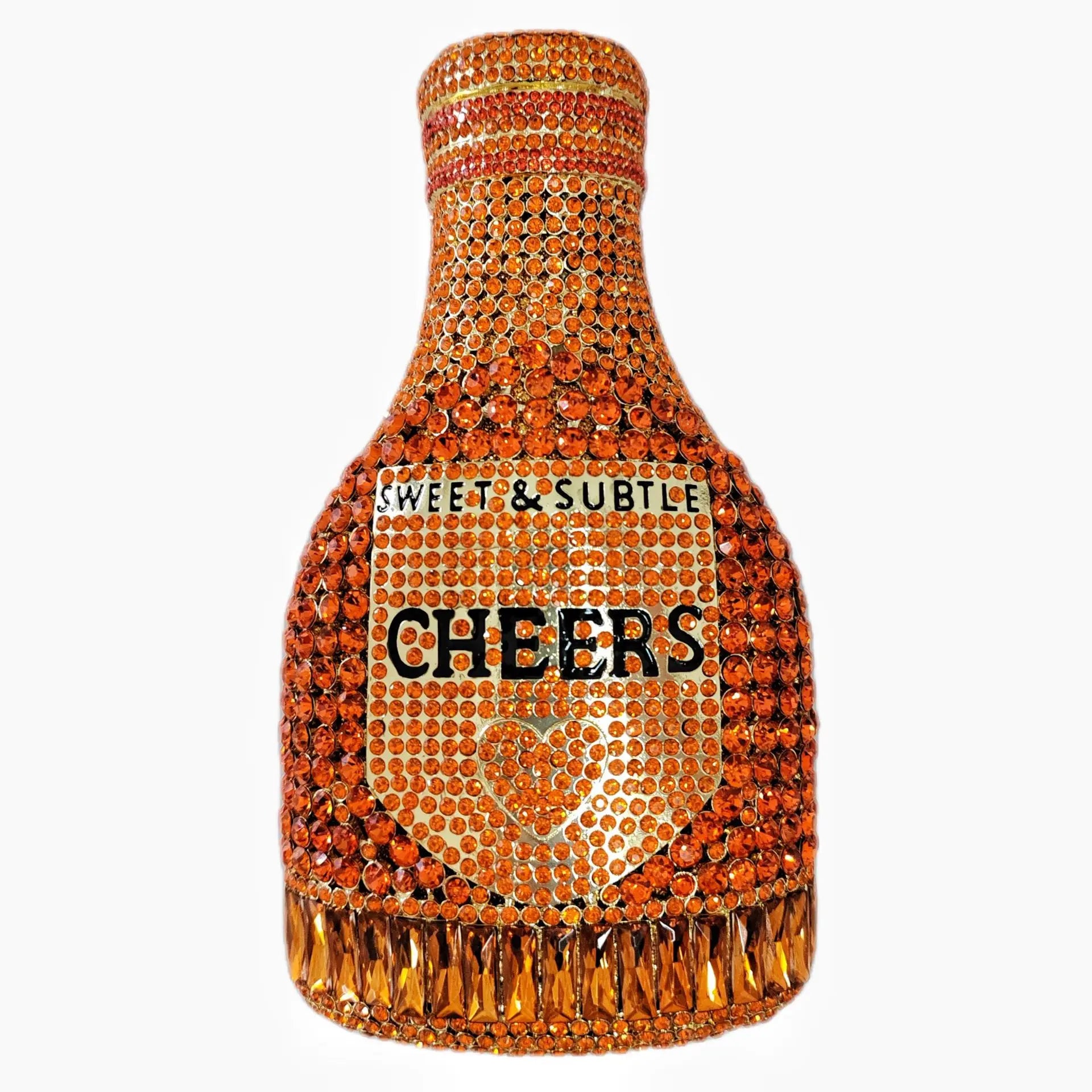 Cheers Crystal Clutch Purse
