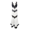 Exquisite Lace Bandage Maxi Dress