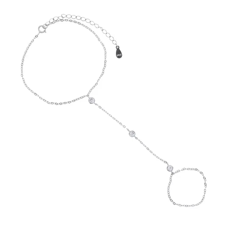 Charm Ring Wrist Bracelet
