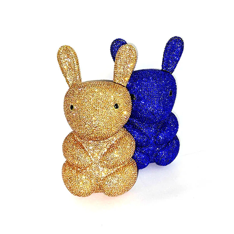 Bunny Diamond Clutch Bag