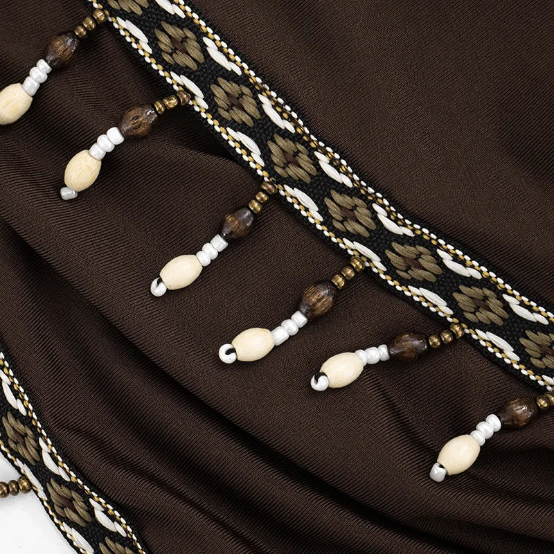 Bohemian Gyal Ruched Dress