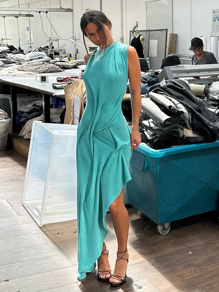 Asymmetrical Chic Dress