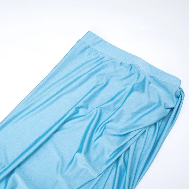 Nayla Ruched Skirt Set