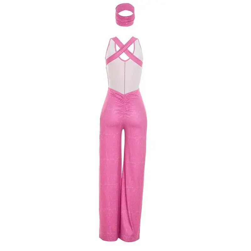 Cia Backless Wide Leg Jumpsuit