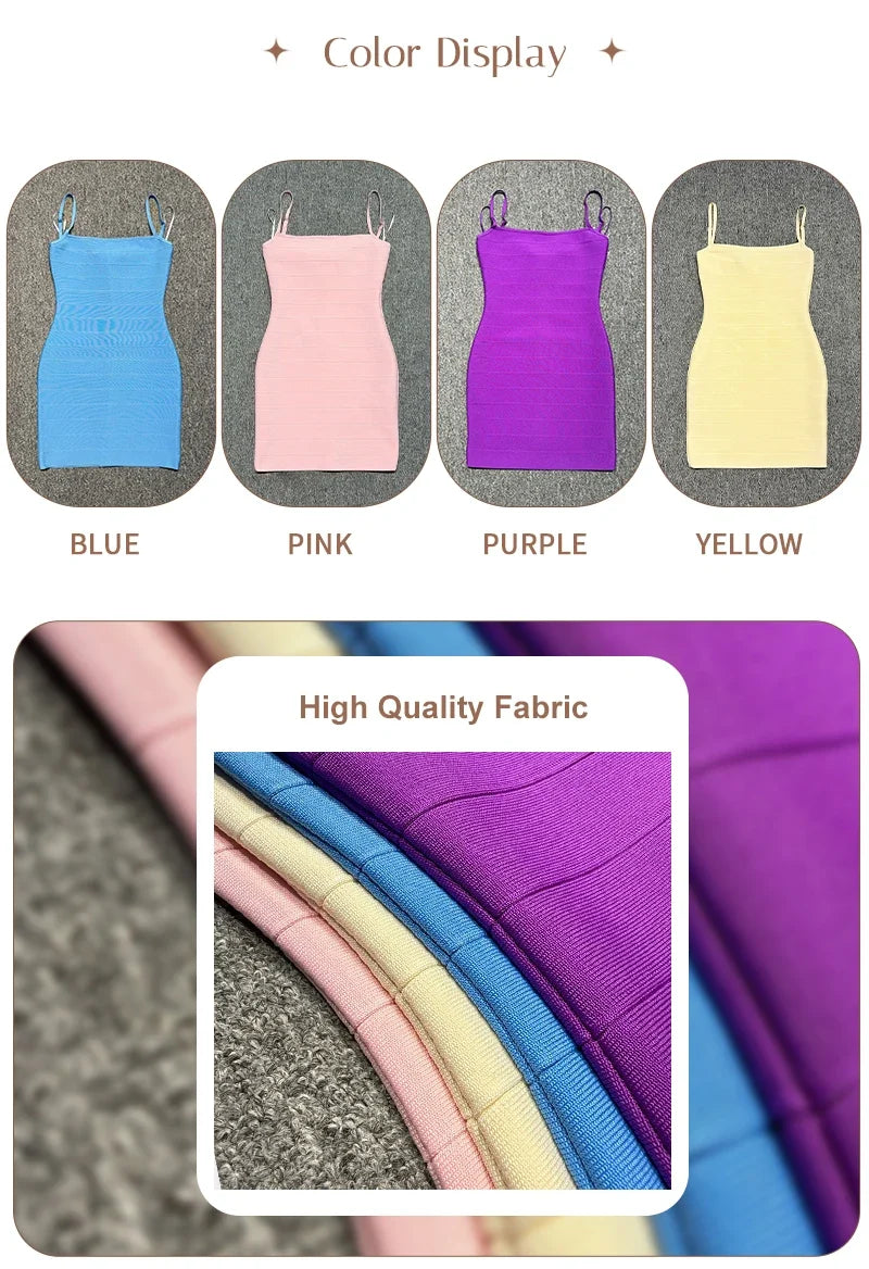 Naisha Bandage Mini Dress