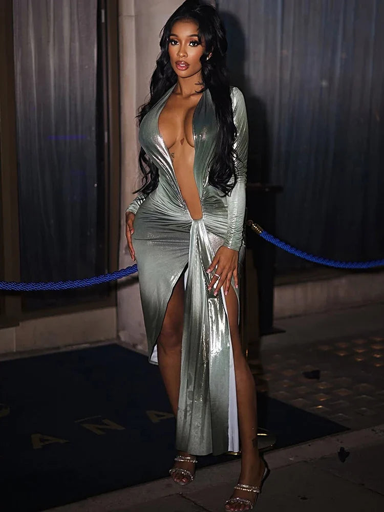 Enchanted Gradient Midi Dress
