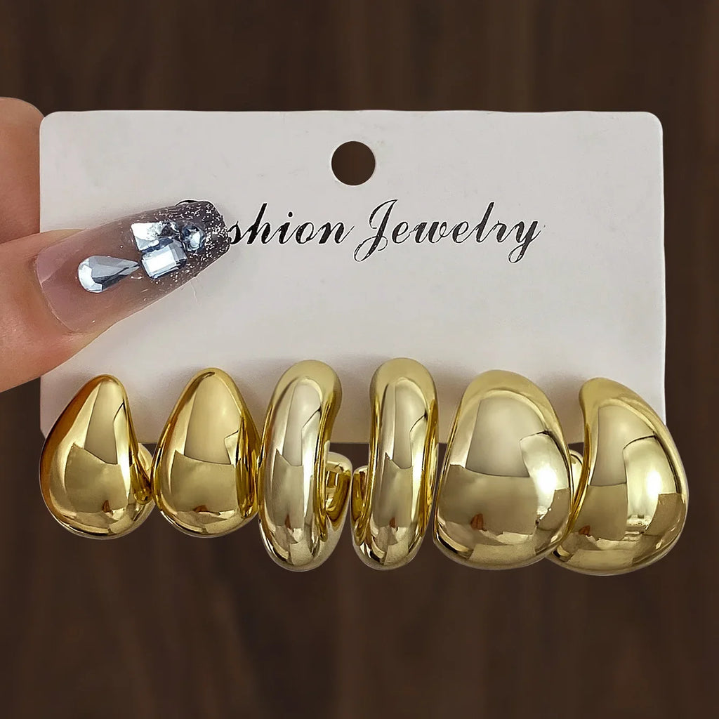 Chunky Vintage Drop Earring