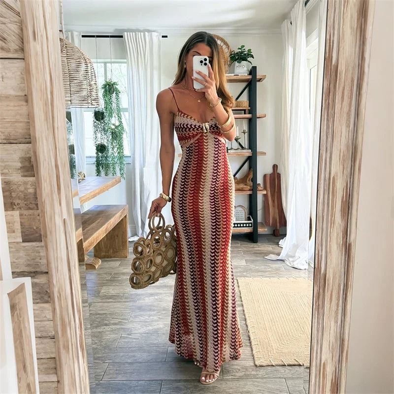Alissa Knitted Maxi Dress