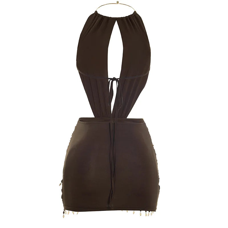 Bohemian Gyal Ruched Dress