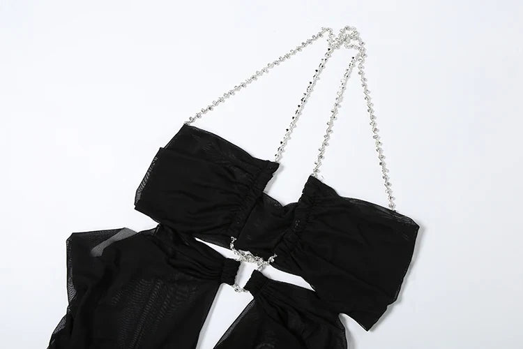 Nina Ruched Maxi Dress