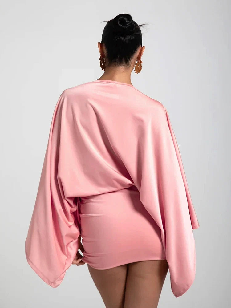 Classic Satin Mini Dress