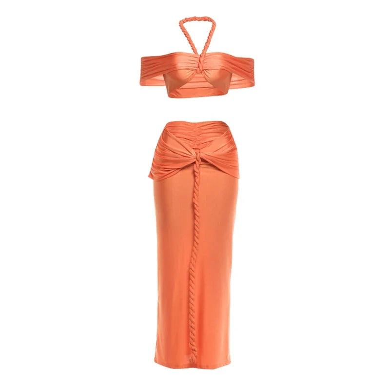 Brinda Skirt Set