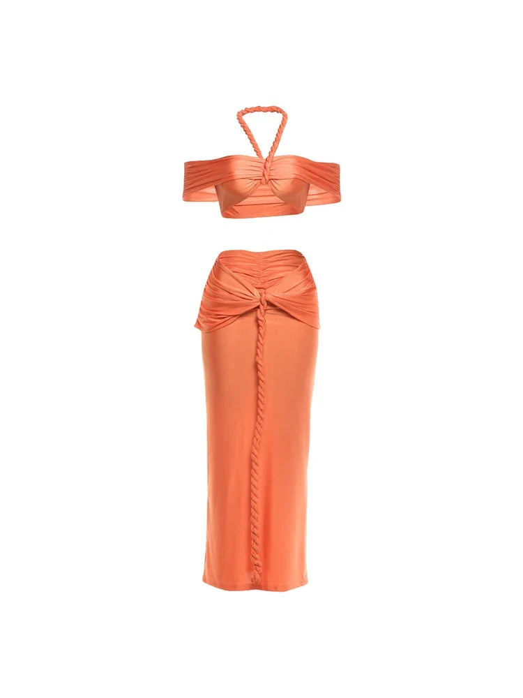Brinda Skirt Set