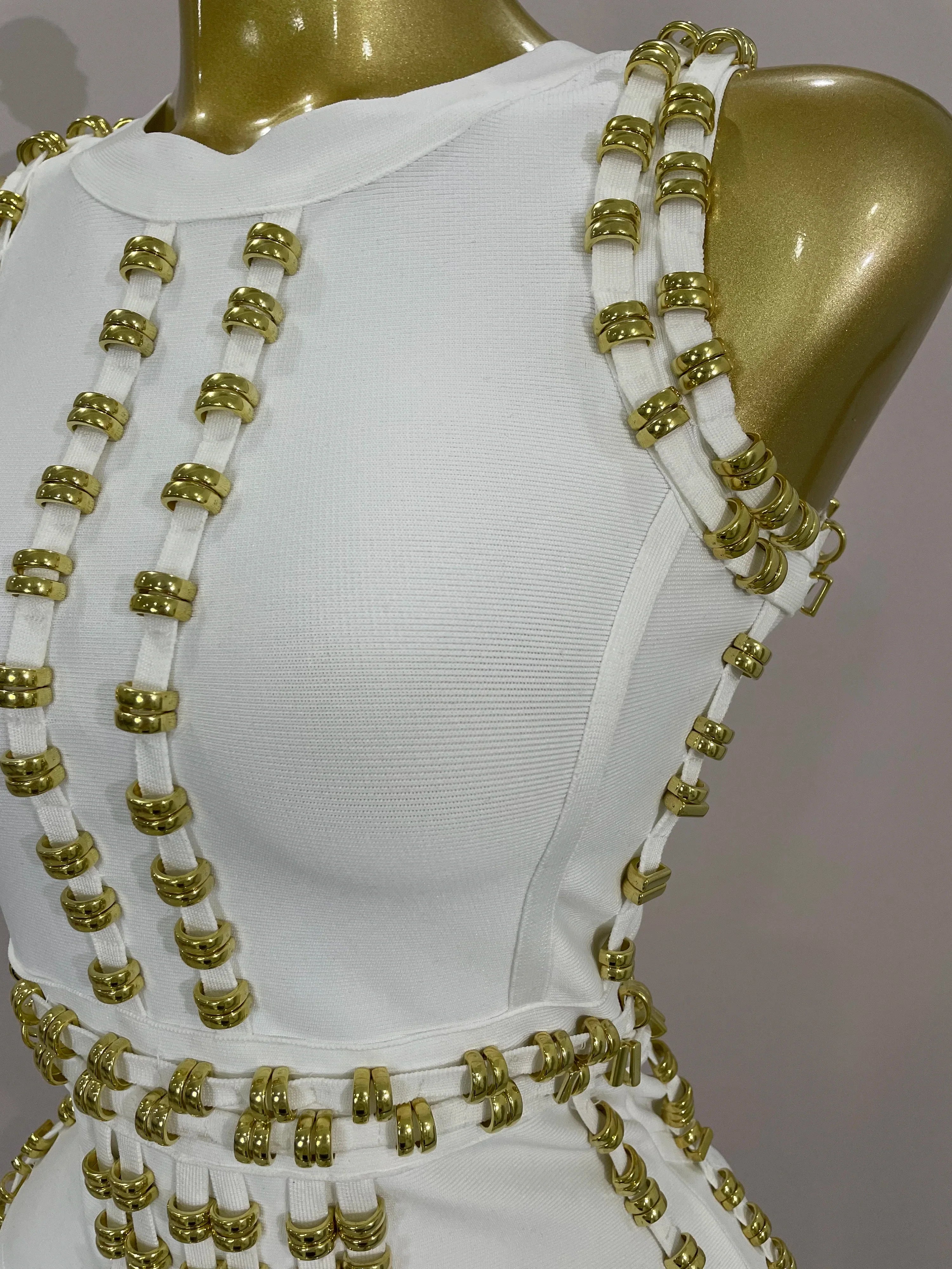 Hollywood Bandage Midi Dress