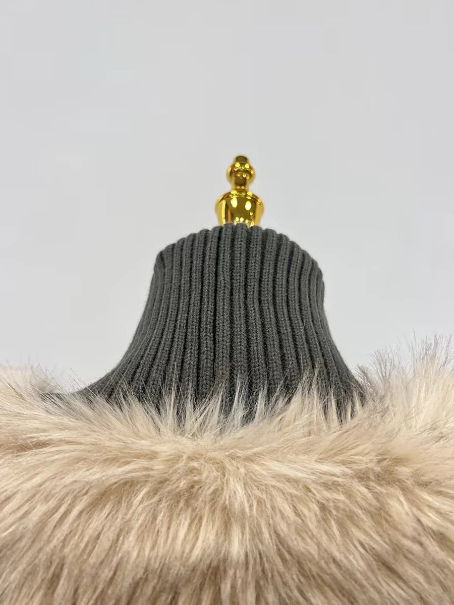 Fur Luxurious Crop Vest