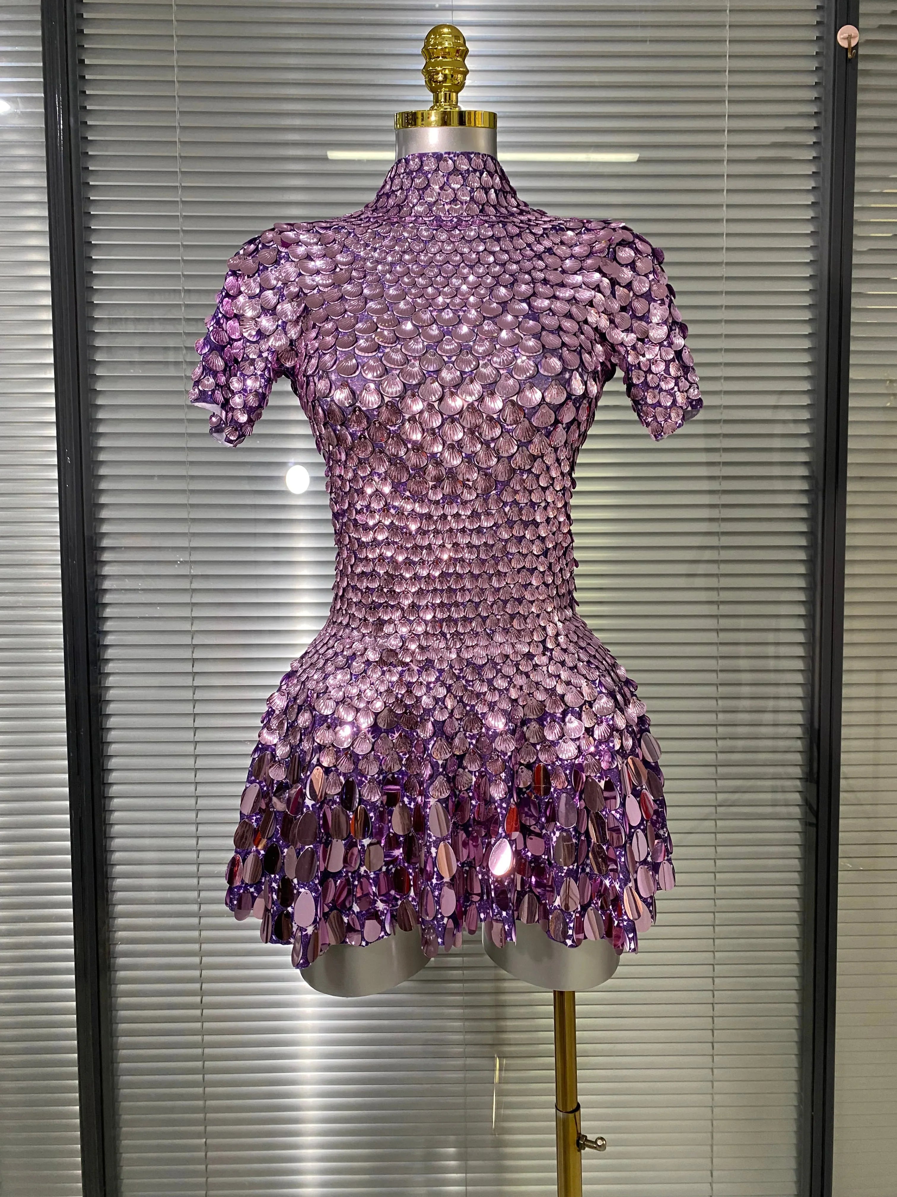 Life Of The Party Sequins Dress