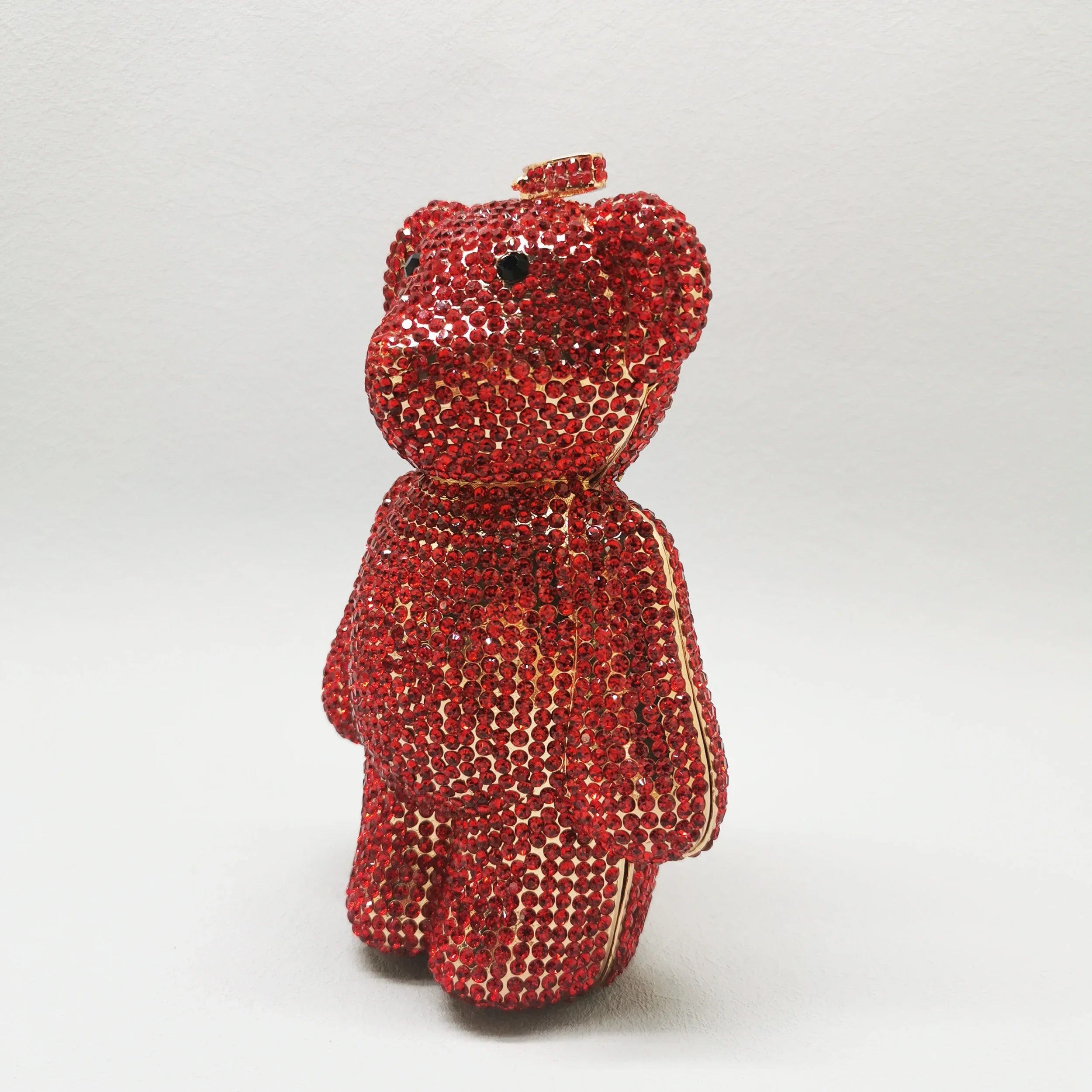 Mini Bear Diamond Clutch Bag